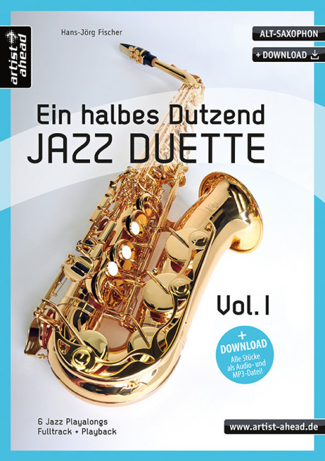 Vorderes Coverbild Ein halbes Dutzend Jazzduette Band 1 (+Online Audio)