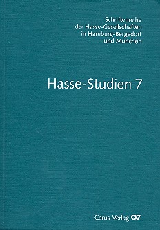 Vorderes Coverbild Hasse-Studien Band 7 (2012)