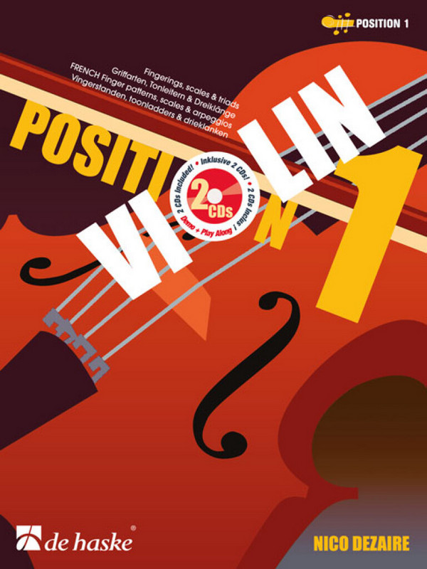 Vorderes Coverbild Violin Position 1 (+2 CD's) für Violine