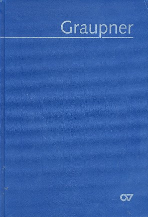 Vorderes Coverbild Christoph Graupner - Thematisches Verzeichnis der musikalischen Werke
