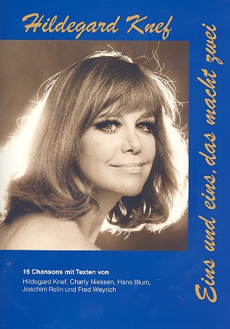 Vorderes Coverbild Hildegard Knef: Eins und eins, das macht zwei