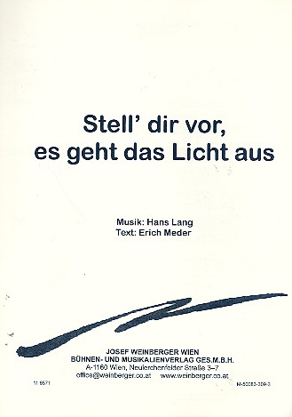 Vorderes Coverbild Stell' dir vor, es geht das Licht aus