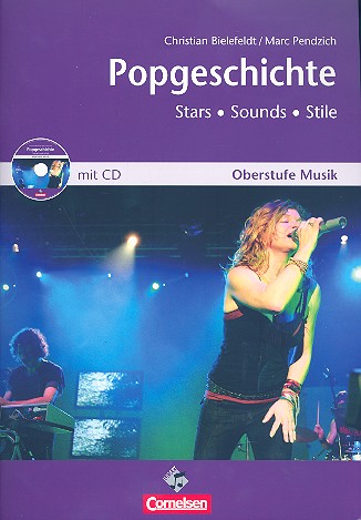 Vorderes Coverbild Popgeschichte - Stars, Sounds, Stile (+CD)