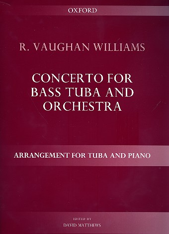 Vorderes Coverbild Concerto for bass tuba and orchestra