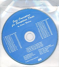 Vorderes Coverbild Jazz Conception for Saxophone Duets 