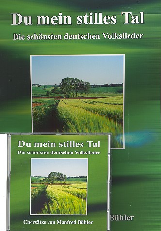 Vorderes Coverbild Du mein stilles Tal (+CD) für gem Chor (SATB)