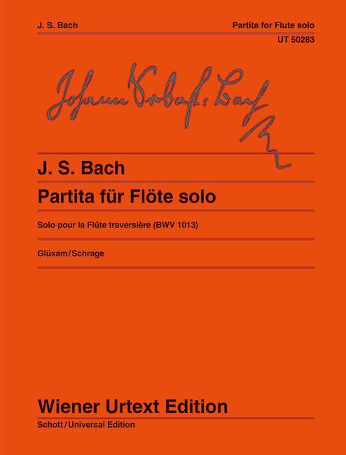 Vorderes Coverbild Partita BWV1013
