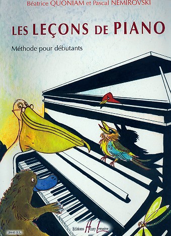 Vorderes Coverbild Les lecons de Piano vol.1