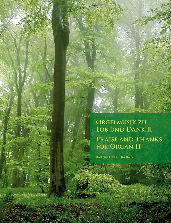 Vorderes Coverbild Orgelmusik zu Lob und Dank Band 2