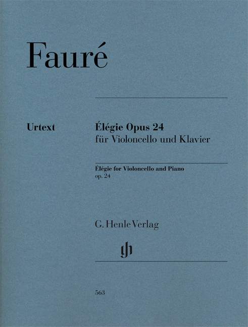 Vorderes Coverbild Élégie op.24