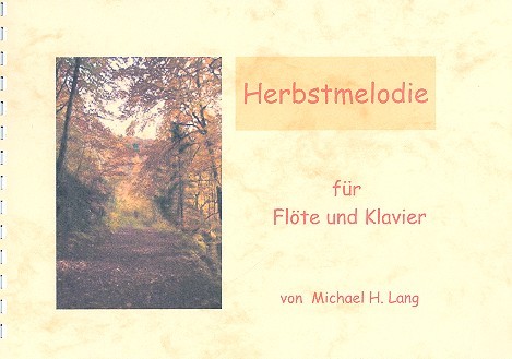 Vorderes Coverbild Herbstmelodie für Flöte und Klavier