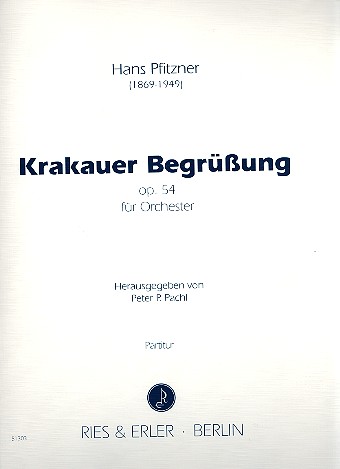 Vorderes Coverbild Krakauer Begrüßung op.54
