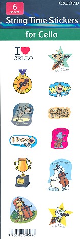 Vorderes Coverbild String Time Stickers