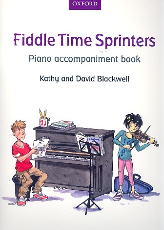 Vorderes Coverbild Fiddle Time Sprinters piano accompaniment