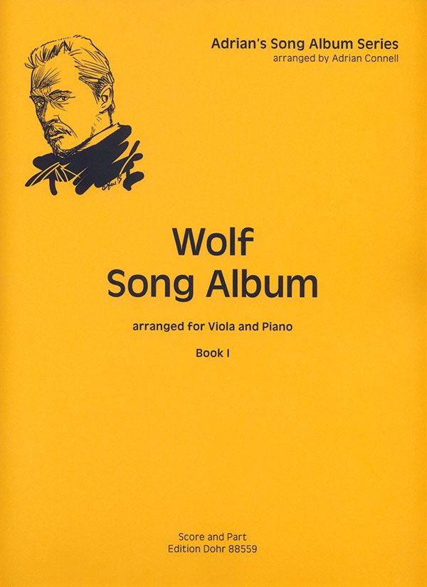 Vorderes Coverbild Wolf Song Album vol.1 for viola and piano
