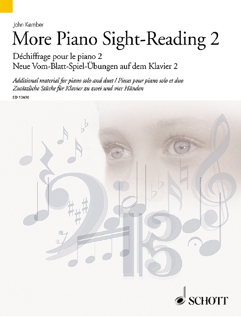 Vorderes Coverbild More Piano Sight-Reading vol.2 (en/frz/dt)