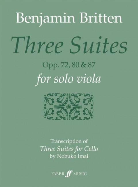 Vorderes Coverbild 3 Suites vor Cello for viola