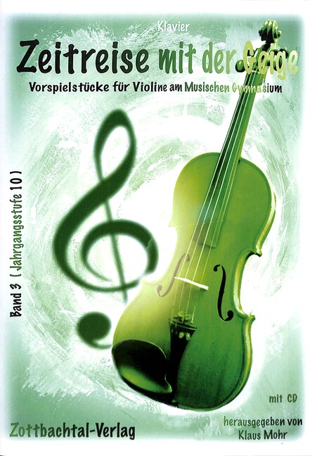 Vorderes Coverbild Zeitreise mit der Geige Band 3 (CD)