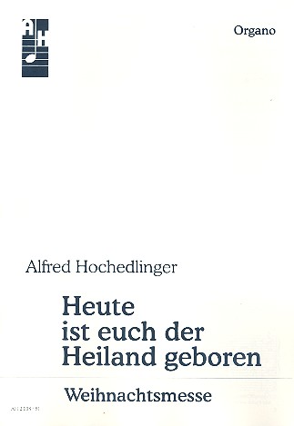 Vorderes Coverbild Heute ist euch der Heiland geboren