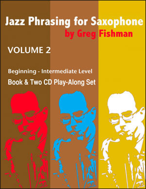 Vorderes Coverbild Jazz Phrasing for Saxophone vol.2 (+2 CD's)