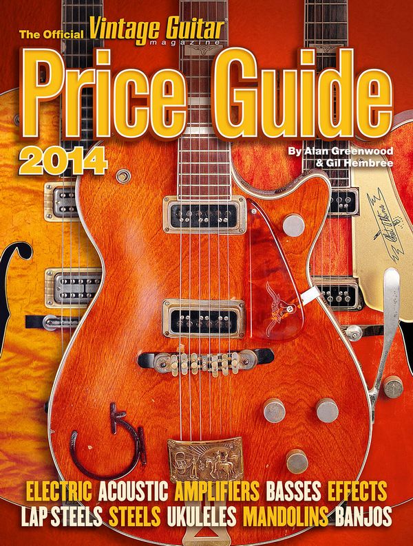 Vorderes Coverbild The official Vintage Guitar Price Guide 2014