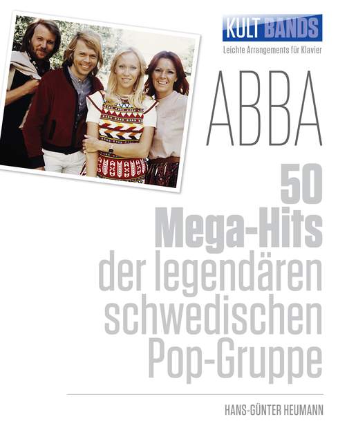 Vorderes Coverbild Kult-Bands - ABBA: für Klavier
