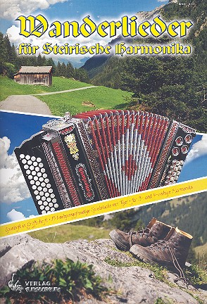 Vorderes Coverbild Wanderlieder: für Steirische Harmonika
