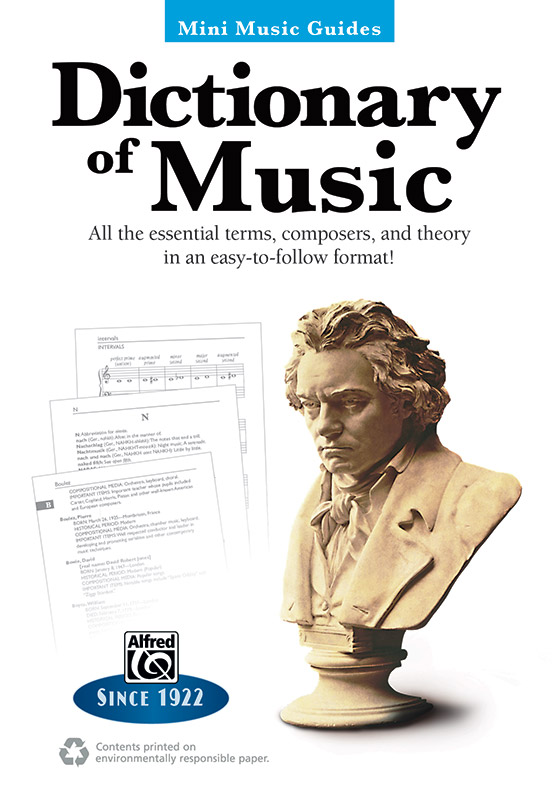 Vorderes Coverbild Dictionnary of Music