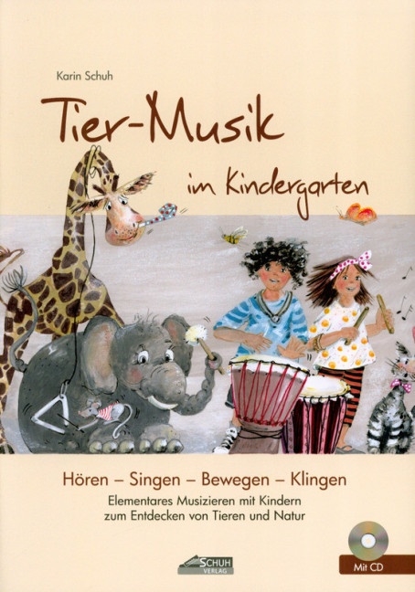 Vorderes Coverbild Tier-Musik im Kindergarten (+CD)