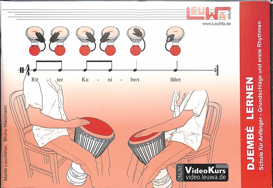 Vorderes Coverbild Djembe lernen