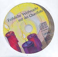Vorderes Coverbild CD zu Fröhliche Weihnacht mit der Querflöte