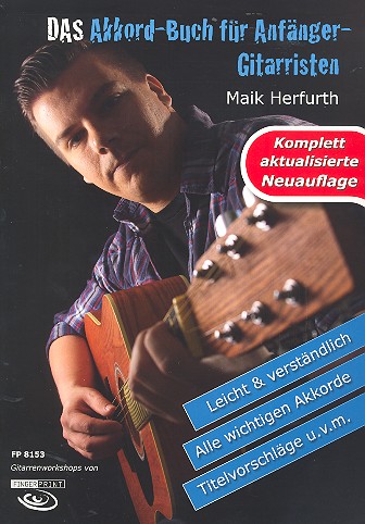 Vorderes Coverbild Das Akkord-Buch für Anfänger-Gitarristen