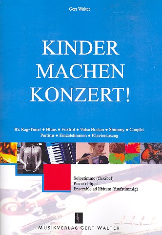 Vorderes Coverbild Kinder machen Konzert (+CD)