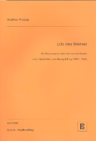 Vorderes Coverbild Lob des Weines