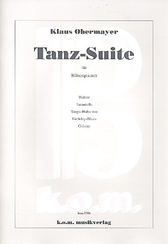 Vorderes Coverbild Tanzsuite