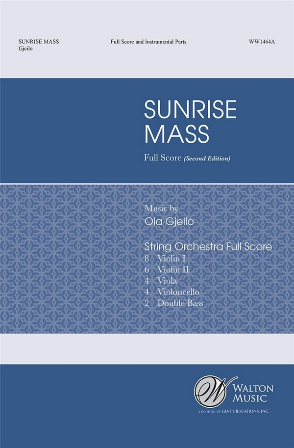 Vorderes Coverbild Sunrise Mass