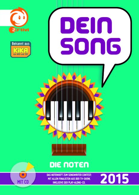 Vorderes Coverbild Dein Song 2015 - die Noten: