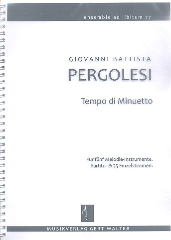 Vorderes Coverbild Tempo di Minuetto