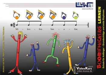 Vorderes Coverbild Boomwhackers lernen