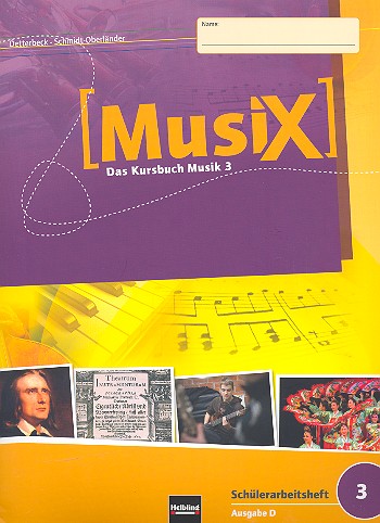 Vorderes Coverbild MusiX - Das Kursbuch Musik 3 (Klasse 9/10)