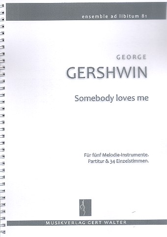 Vorderes Coverbild Somebody loves me
