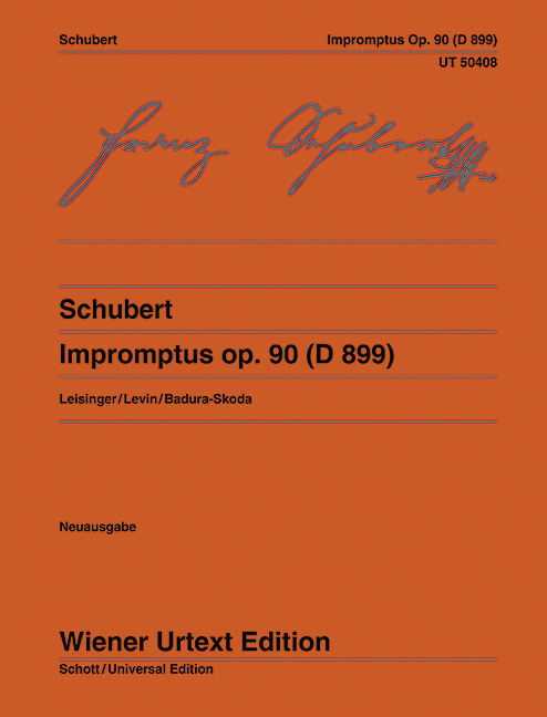 Vorderes Coverbild Impromptus op.90 D899
