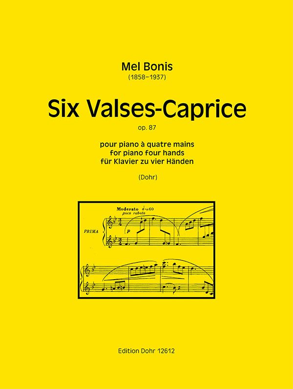 Vorderes Coverbild 6 Valses-Caprice op.87