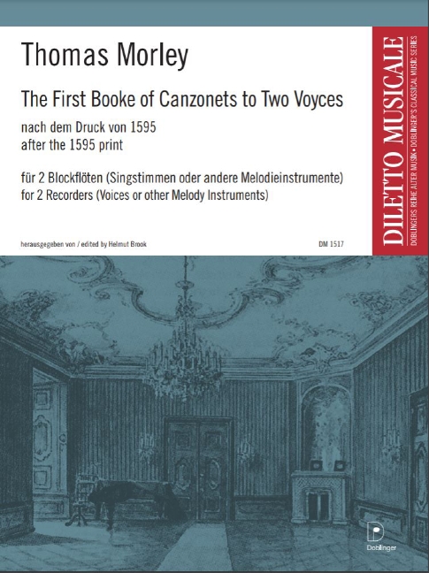 Vorderes Coverbild The First Booke of Canzonets to Two Voyces