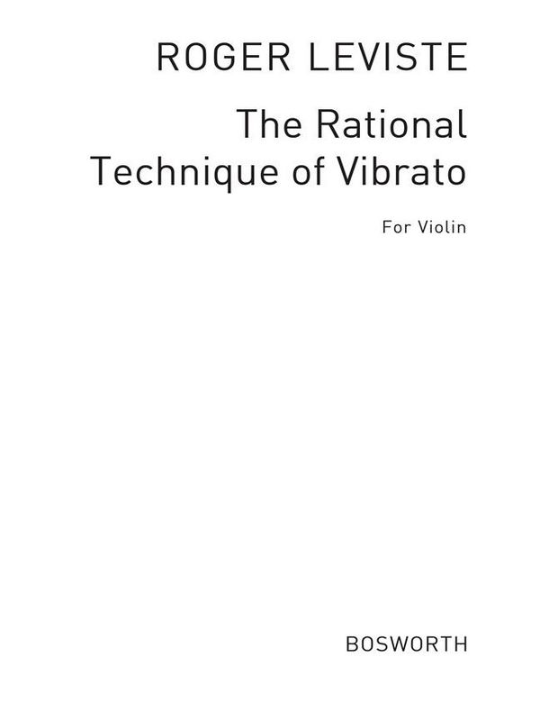 Vorderes Coverbild The Rational Technique of Vibrato