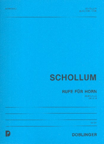 Vorderes Coverbild Rufe op.81e