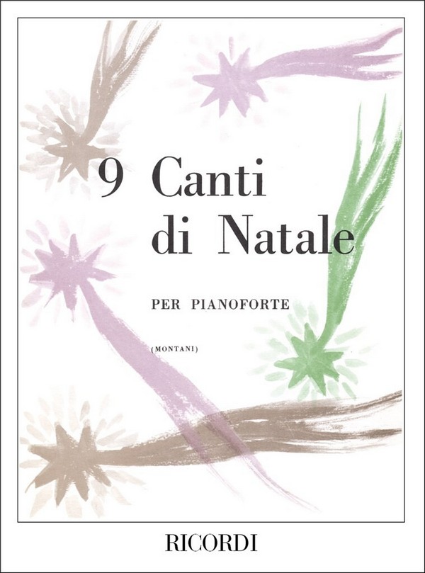 Vorderes Coverbild 9 Canti di Natale