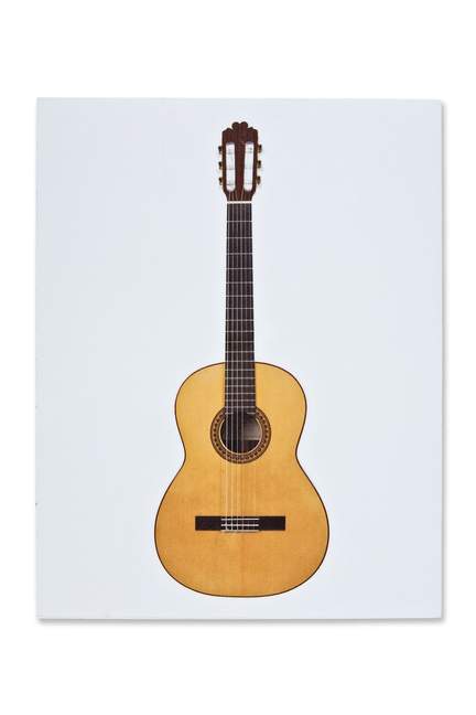 Vorderes Coverbild Postkarte Gitarre