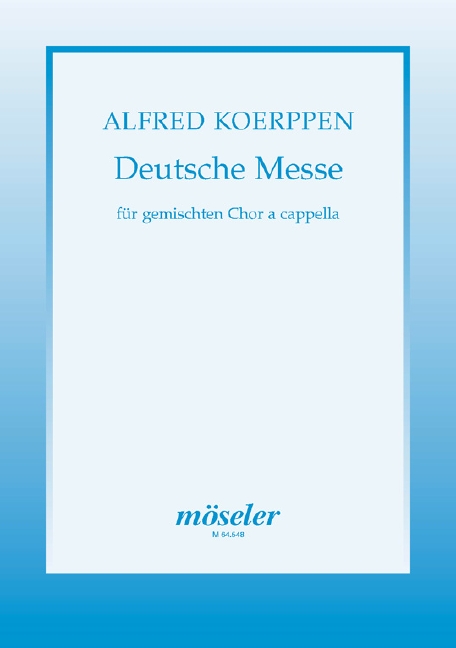 Vorderes Coverbild Deutsche Messe