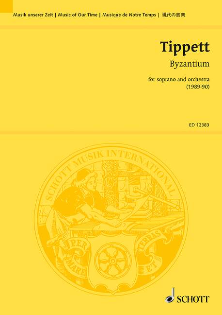 Vorderes Coverbild Tippett, Sir Michael Byzantium